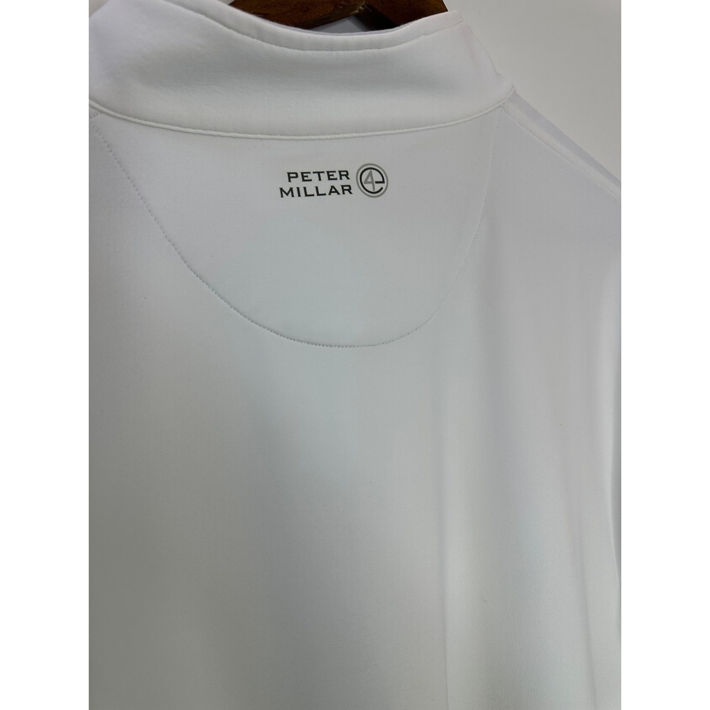 Peter Millar Quarter Zip Perth Performance Stretch Wicking Men's XL Pullover - Picture 13 of 15